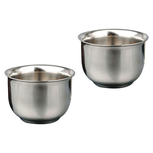 2Stk Weinbecher Runde Becher Wärmeisolierende Becher