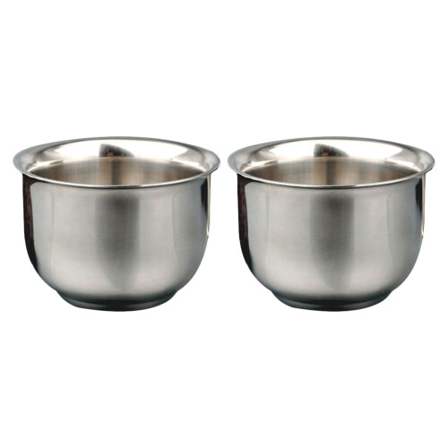 2Stk Weinbecher Runde Becher Wärmeisolierende Becher 2