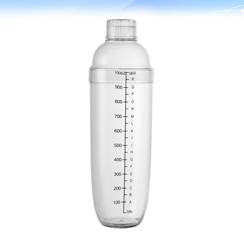 1000Ml Pc Harz Transparenter Mischbecher Milchtee Flasche 1