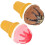 2Stk Simuliertes Eiscreme Modell, Dessert Display Requisite 7