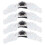 4Stk. Schuhclips Abnehmbar Silber 1