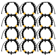 12 Verstellbares Baseball Armband Für Männer