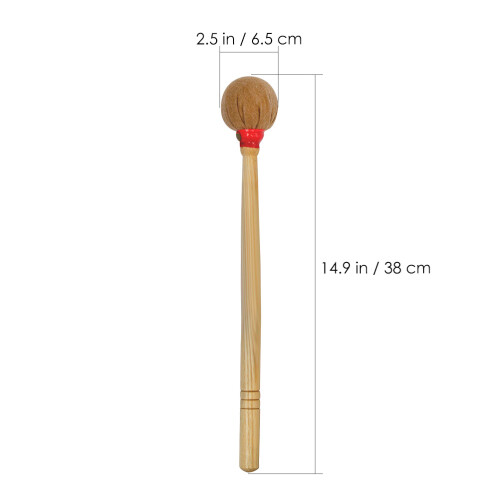 Baßtrommelstock Baumwolltuch Instrument Teil 1