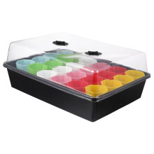 1 Set Pflanzen Anzuchttabletten Mit Beweglichen Töpfen Vermehrungs-Kit