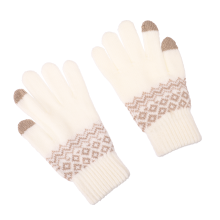 Paar Winter Verdickte Gestrickte Touchscreen-