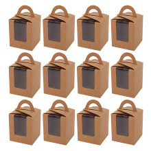 24Stk Cupcake Boxen Mit Für Kuchen Verpackung