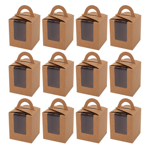 24Stk Cupcake Boxen Mit Für Kuchen Verpackung