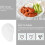 2Stk Sushi Dip Schale Wiederverwendbare Obstplatte Schale 11