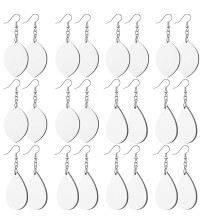 1 Set Diy Wärmeübertragung Ohrringe Leere Handgemachte Schmuckteile