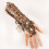 2Stk Vintage Spitzenhandschuhe Finger Mit Perlen Ring 5