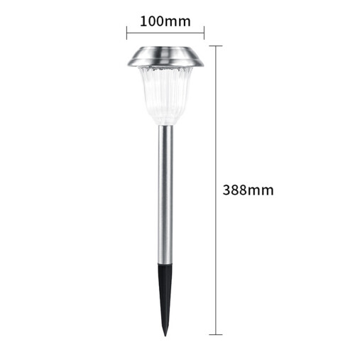 2Stk Solar Rasenleuchte Für Garten Außen 1