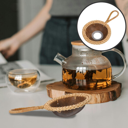 Coconuts Schale Tee Infuser Mit Griff Für Kung Fu Tee Set 1