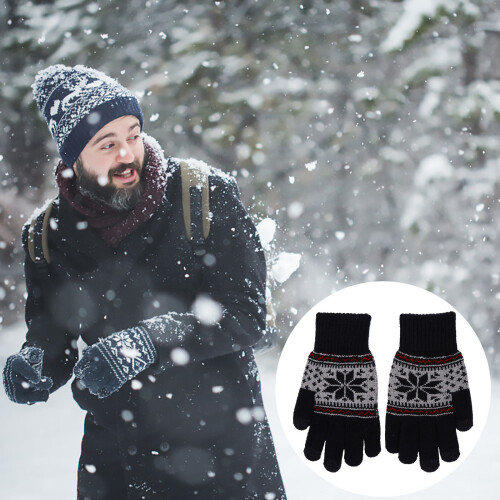 3 Paar Winterwarme Touchscreen- Winddicht 2