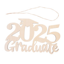 Graduation Holz Aufhänger Selbermachen 2025 Für Abschlussdekorationen