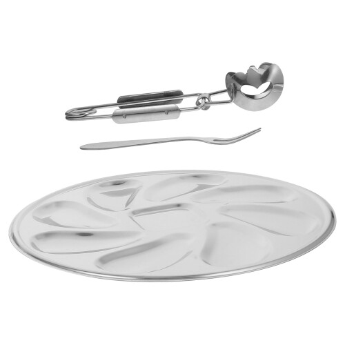 1 Set Servierplatte Aus Für Austern 2