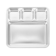 Speiseteller Mit Fächern Für Und Grillen