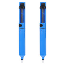 2Stk Durable Lötkolben Entlötpumpe Vakuum Zum Entfernen Von Lot Blau