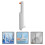 Wandmontierter Kleiderbügel Halter Platzsparend Organizer 3