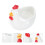 1St Keramik Abendessen Teller Hühner Design Küchenaccessoire 4