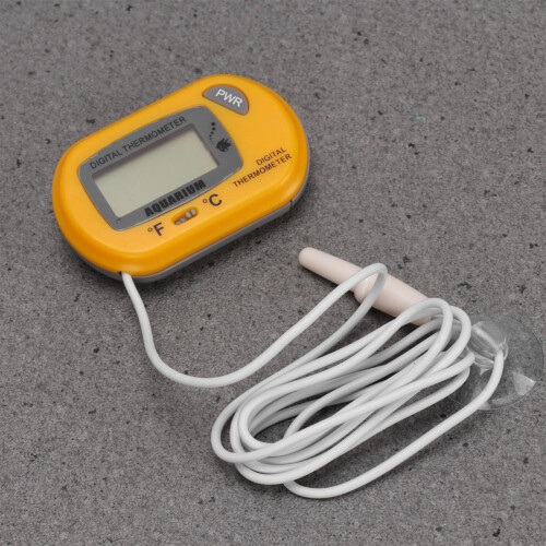 Mini Digitalthermometer Für Aquarium Gelb 2