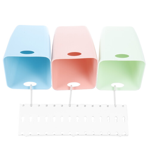 1 Set Recycelbarer Wand Abfalleimer Kleiner Sortiermülleimer 1