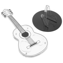 Guitar Pick Holder Acryl Kopfplattenform Transparent