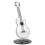 Guitar Pick Holder Acryl Kopfplattenform Transparent 10