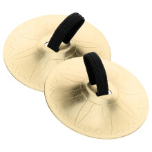 Ein Paar Finger Zimbeln Für Bauchtanz Kleines Instrument