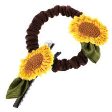 Sonnenblumen Haargummis Und Haarspange Für Und