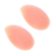 2Stk Silikon Brustpolster Für (Abalone Hautfarbe)
