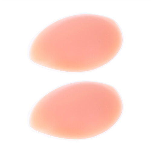 2Stk Silikon Brustpolster Für (Abalone Hautfarbe) 2