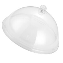 Runde Lebensmittelabdeckung Transparente Frischhalte Staubschutzhaube