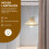 Rattan Gewebte Pendelleuchte Einfache Deckenlampe 9