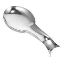 1Stk Küchen Haushaltslöffel Reislöffel (Silber)