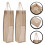 2Stk Weinflaschenbeutel Jute Mit 4