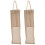 2Stk Weinflaschenbeutel Jute Mit 9