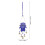 Blue Evil Eye Charm Autoanhänger Mit Für Autodeko 3