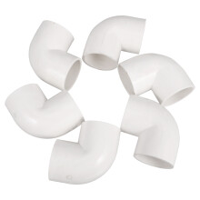 6St PVC 90 Grad Rohrverbinder 40Mm Für DIY Möbel Garten