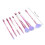 7Teiliges Pailletten Make-up Set Mit 2