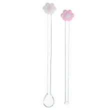 1 Set Glasrührstäbchen Und Löffel Für Bar Und Haushalt