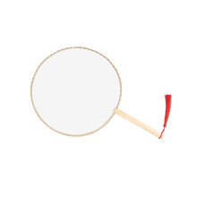 Blank Fächer Holzgriff Transparent Für Diy Zeichnen Stickerei