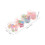 1 Set Kinder Haarringe Mini Haarklammern Elastische Haargummis 11