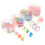 1 Set Kinder Haarringe Mini Haarklammern Elastische Haargummis 9