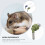 2Pcs Small Pets Plastic Water Bottle Auto Feeder Hamster Bunny Use 9