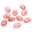 10Pcs Oval Red Stone Cabochons Agate Gem Patch for DIY Jewelry Making 11