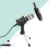 Stativ Für Mikrofon, Handy Pc Live Streaming (Schwarz) 9