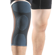 1St Nylon Elastische Knieschützer Atmungsaktiv Für Fitness Grün Orange