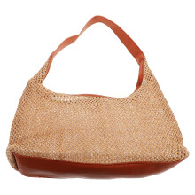 Hand Geflochtene Stroh Henkeltasche Damen Für Sommer Strand Reisen