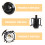 Led Lampe Garten Dekorative Wandleuchte Schwarz 11