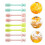 8Pcs Food-Grade Honey Dippers Plastic Stirring Sticks Multipurpose 5